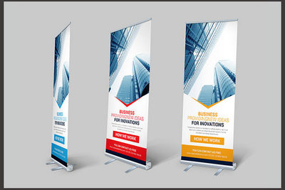 易拉寶與X展架的區(qū)別及廈門金逗號廣告服務(wù)介紹